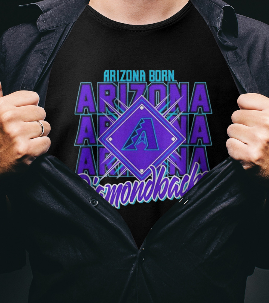 Arizona Born Arizona Diamondbacks MLB Fan Gear T-Shirt