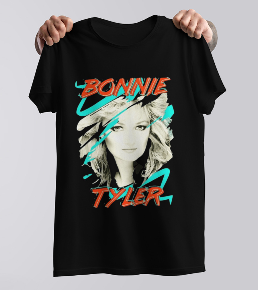 Bonnie Tyler 80s Pop Music Star T-Shirt