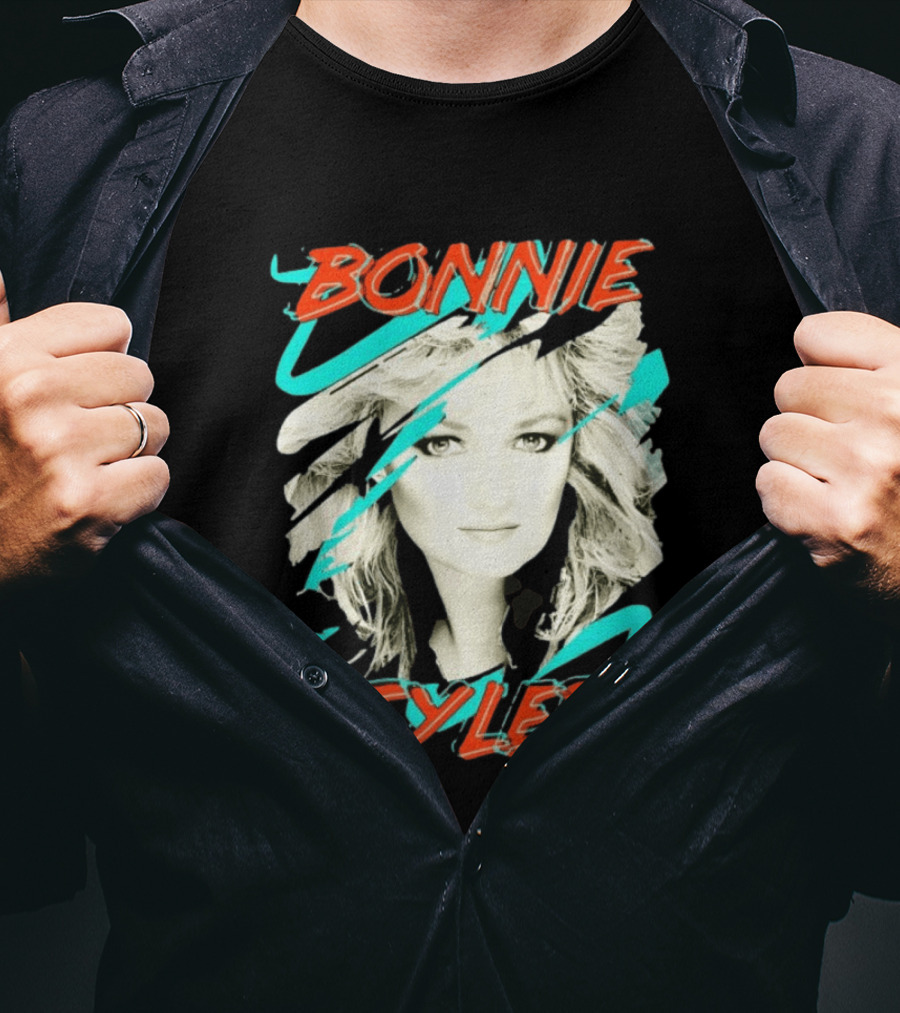Bonnie Tyler 80s Pop Music Star T-Shirt