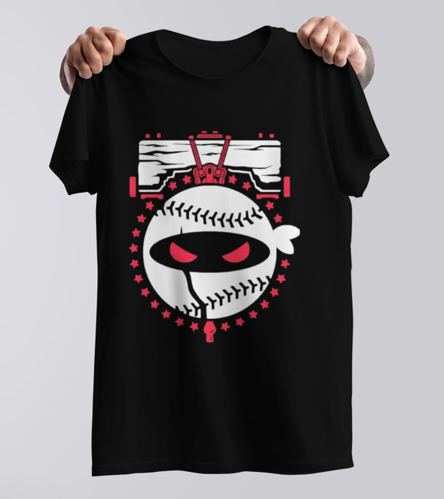 Bryce Harper Philadelphia Phillies MLB Baseball Bell Ninja Stars T-Shirt