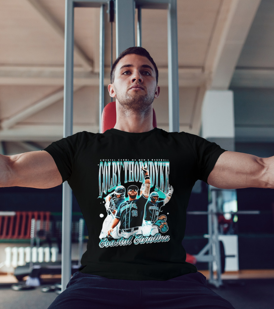 Coastal Carolina Chanticleers Colby Thoradyke Baseball Coastal Carolina T-Shirt