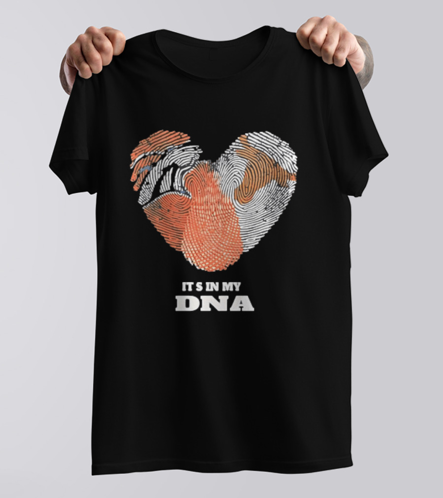 Fingerprint Heart It's In My DNA T-Shirt