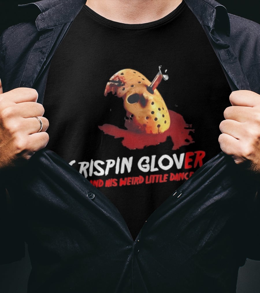 Crispin Glover Jason Mask Friday The 13th And His Weird Little Dance T-Shirt