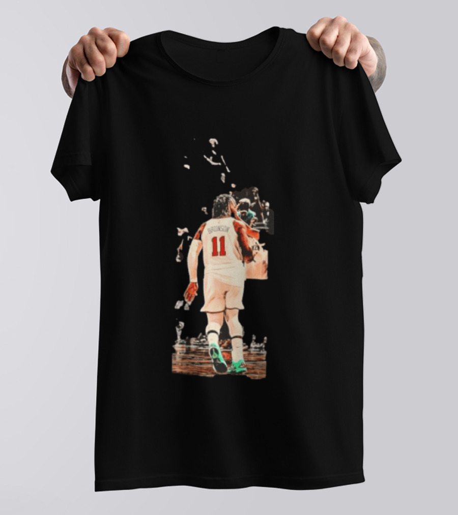 Jalen Brunson New York Knicks NBA Player Number 11 T-Shirt