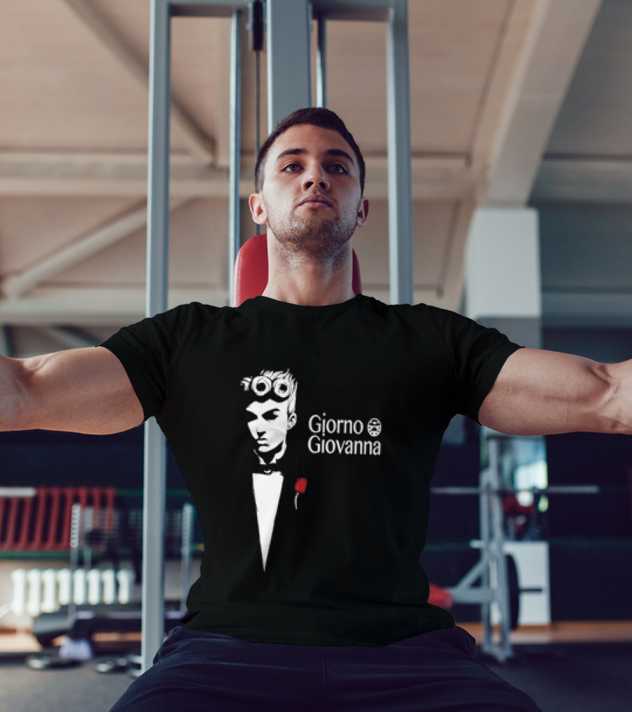 JoJo's Bizarre Adventure Giorno Giovanna Godfather T-Shirt