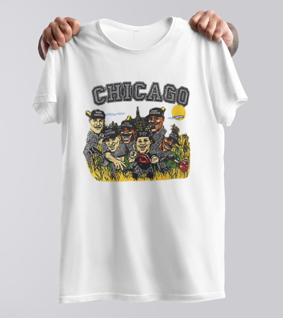 Chicago White Sox 1993 World Champions Fielding New Dreams T-Shirt