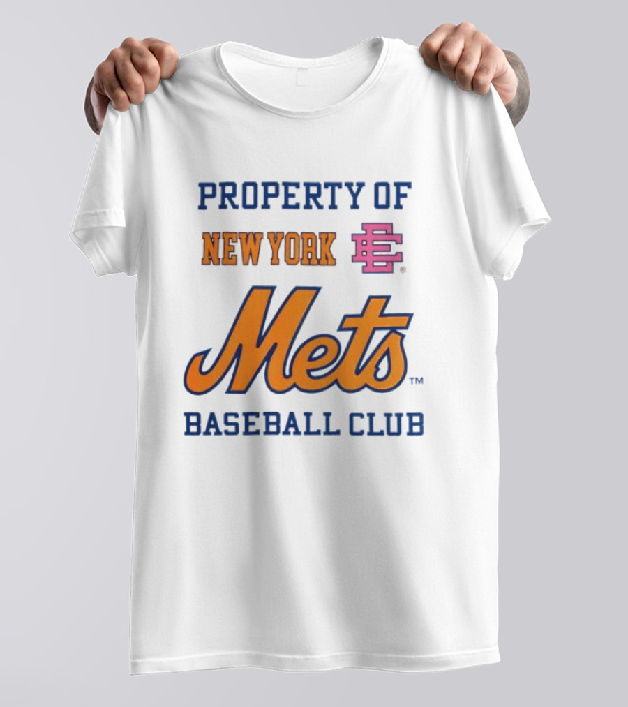 Property Of New York Mets Baseball Club Mets T-Shirt