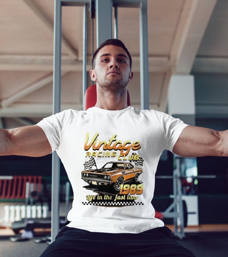 Vintage Racing Club 1989 Life In The Fast Lane T-Shirt