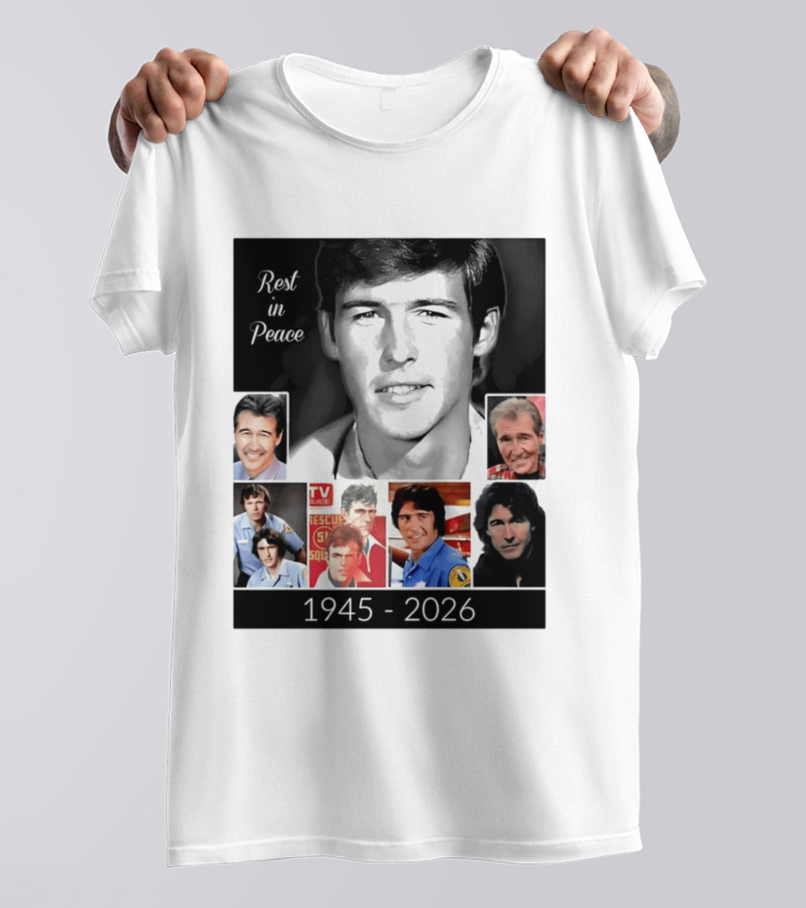 Rest In Peace Randolph Mantooth 1945 2026 Rescue Squad Tribute Images T-Shirt