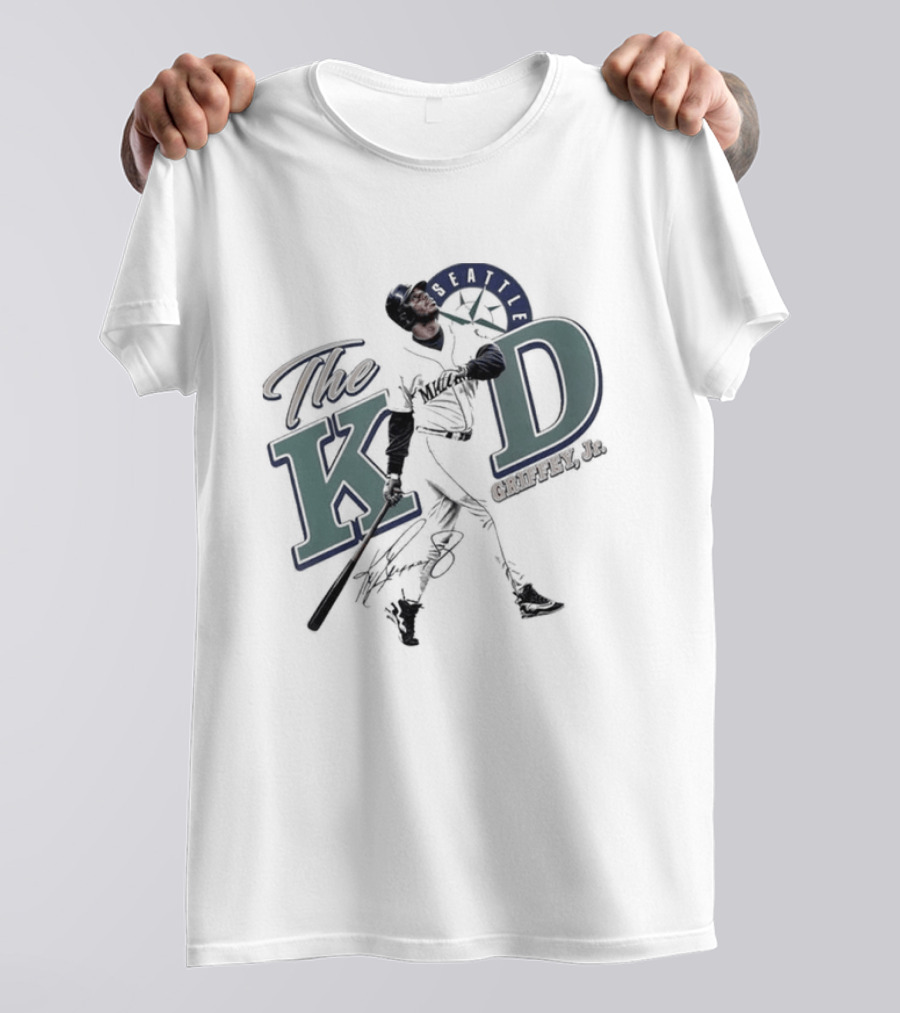 The Kid Seattle Mariners Ken Griffey Jr. Baseball T-Shirt