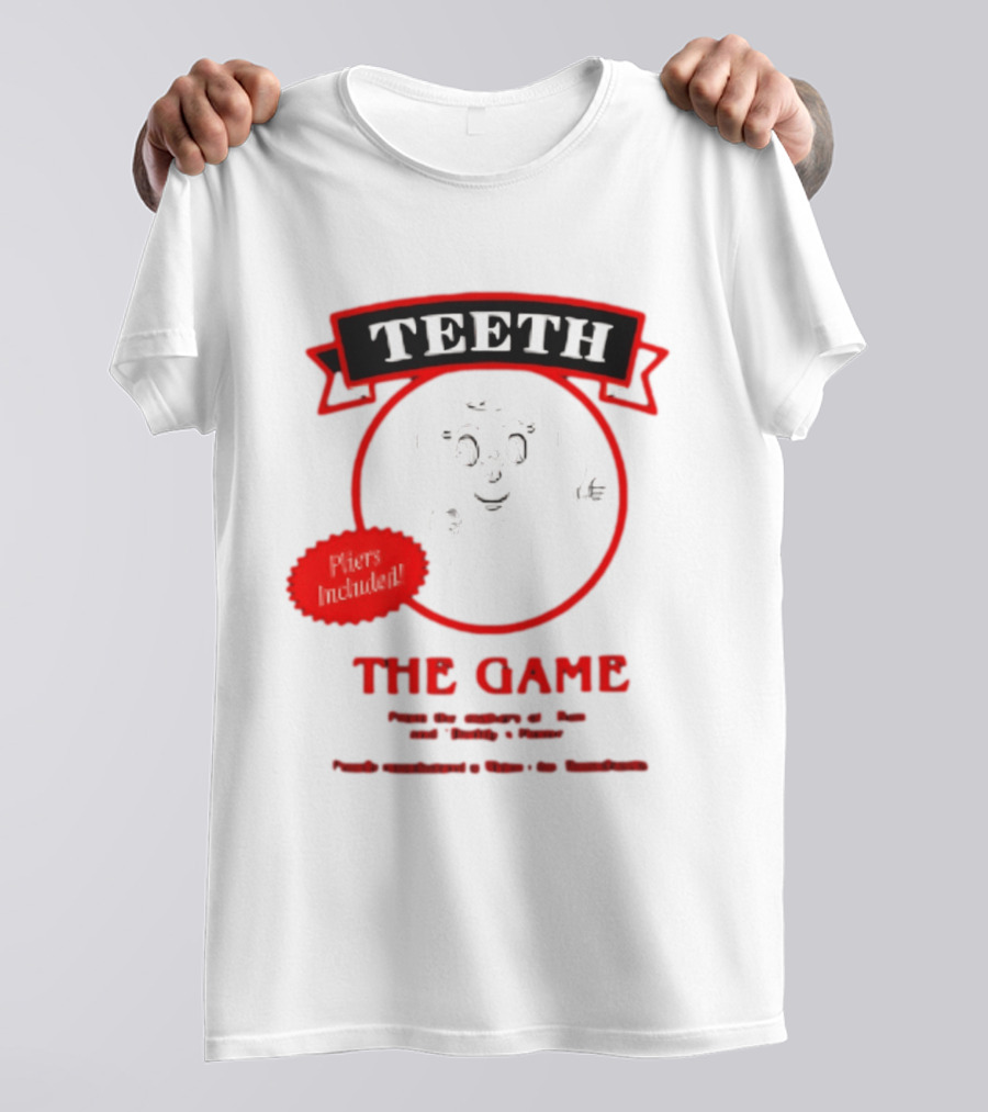 Teeth The Game Pliers Included From The Authors Of Widow's Bay Board Game T-Shirt