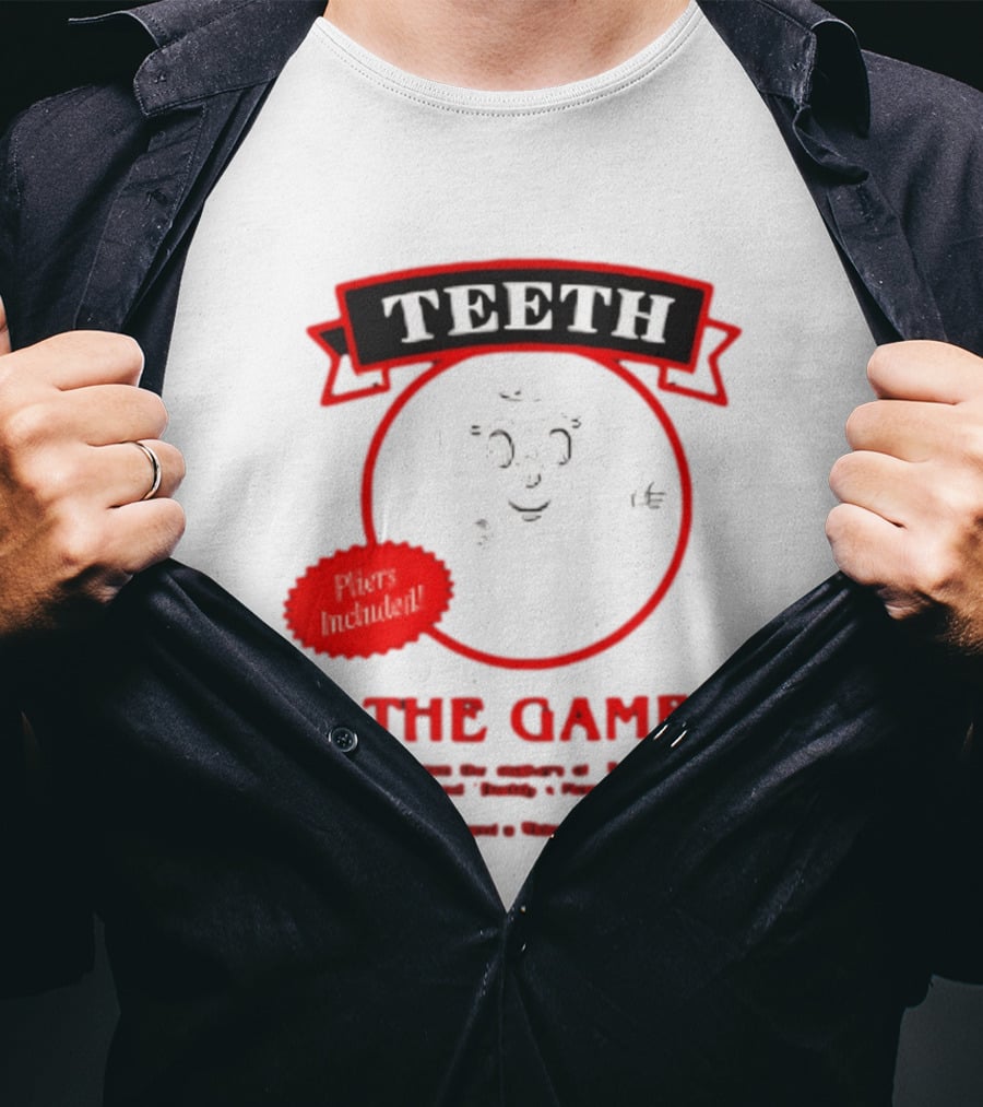 Teeth The Game Pliers Included From The Authors Of Widow's Bay Board Game T-Shirt