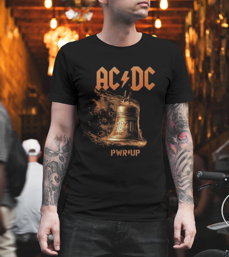 AC DC PWR Up Hells Bell Lightning Tour 2026 North America T-Shirt