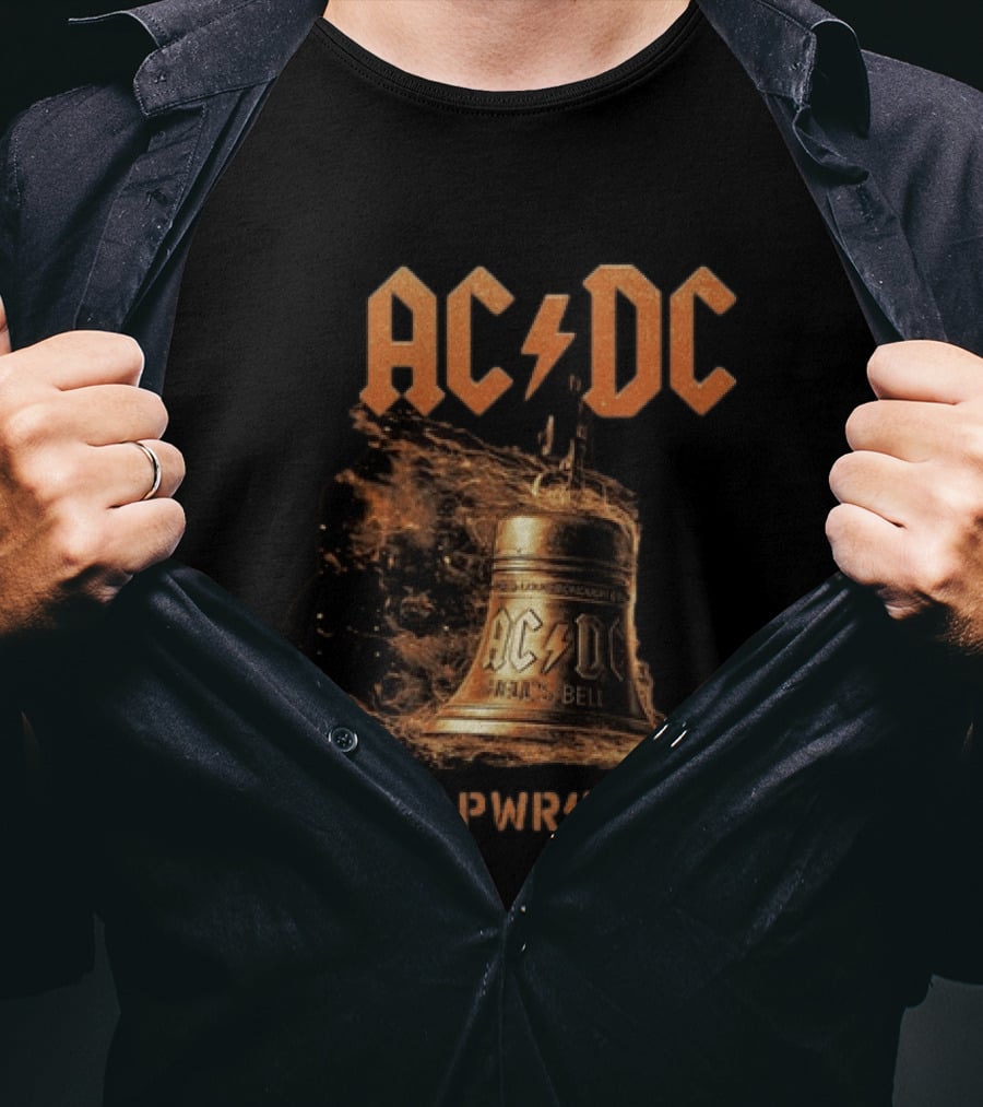 AC DC PWR Up Hells Bell Lightning Tour 2026 North America T-Shirt