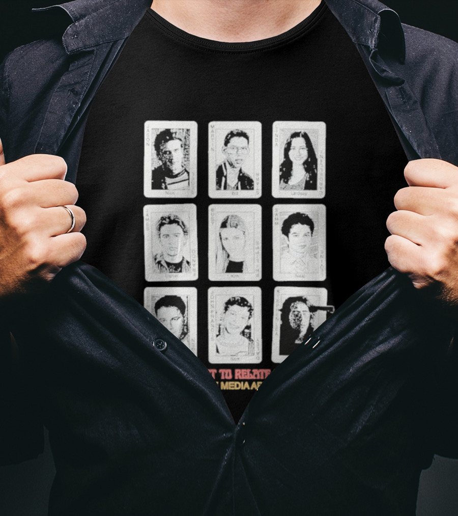 Freaks And Geeks Cast Nick Bill Lindsay Daniel Kim Neal T-Shirt