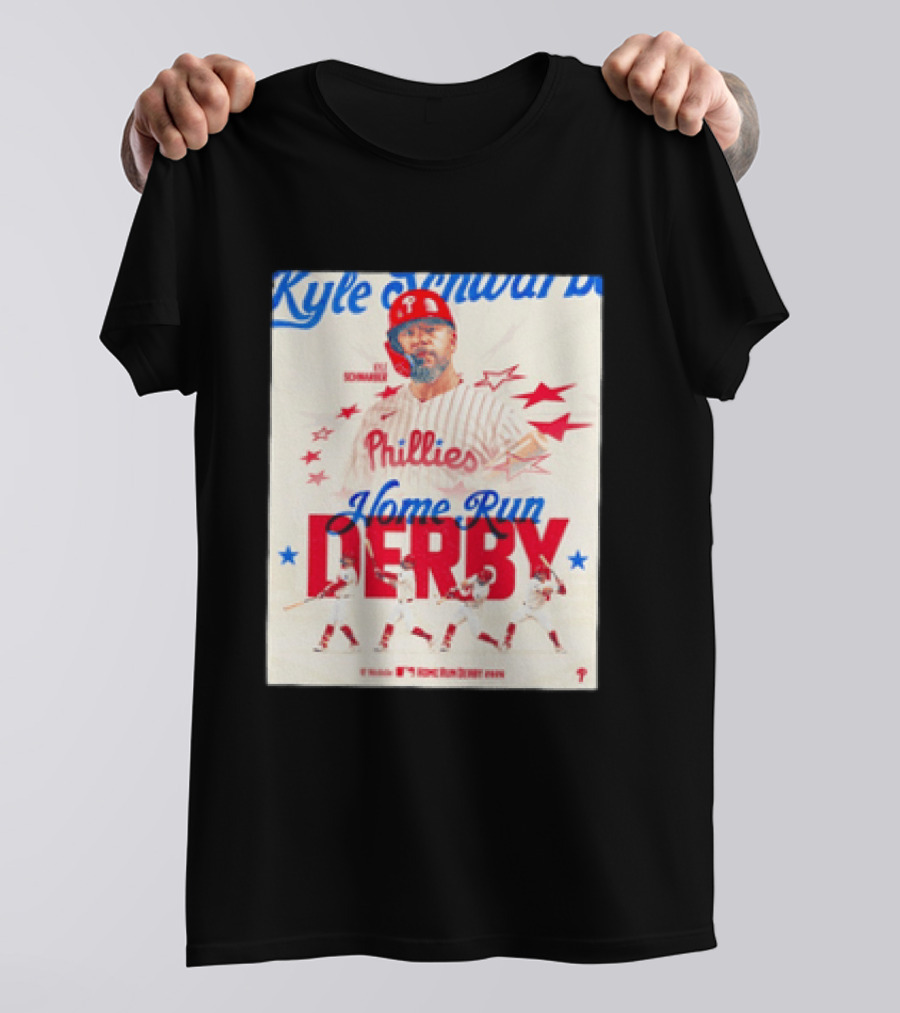 Kyle Schwarber Phillies Home Run Derby 2026 T-Shirt