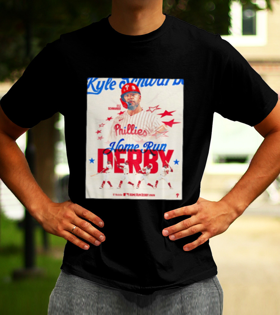 Kyle Schwarber Phillies Home Run Derby 2026 T-Shirt