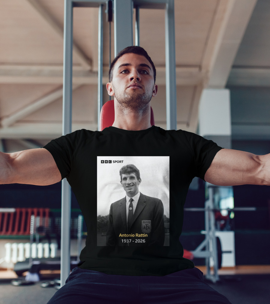 BBC Sport Antonio Rattín 1937 2026 Argentina AFA T-Shirt