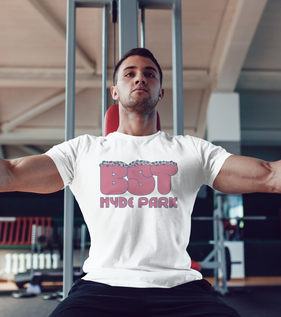 BST Hyde Park 2026 X Lewis Capaldi 12th July Event Pink Frosted Sprinkles T-Shirt