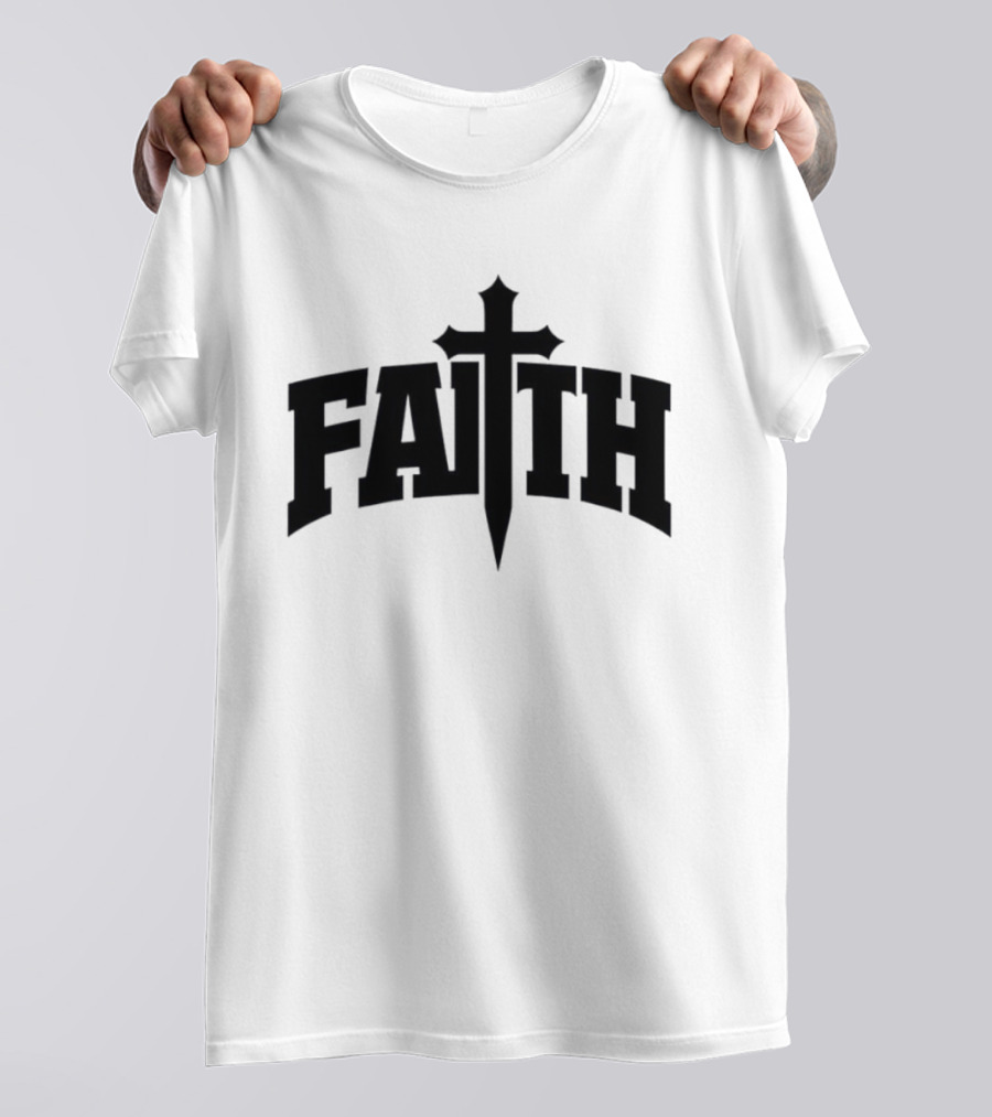 Faith Cross Christian Inspirational T-Shirt