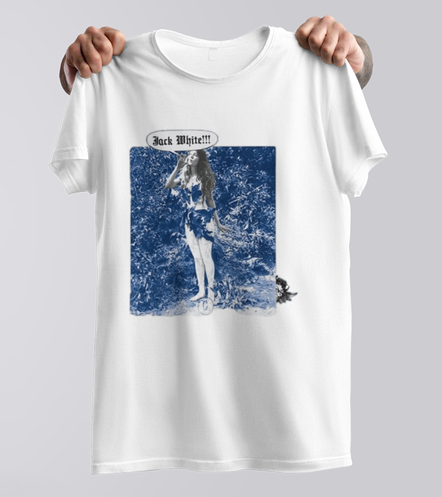 Jack White No Name Tour 2026 Eden Blue Tone Forest Scene T-Shirt