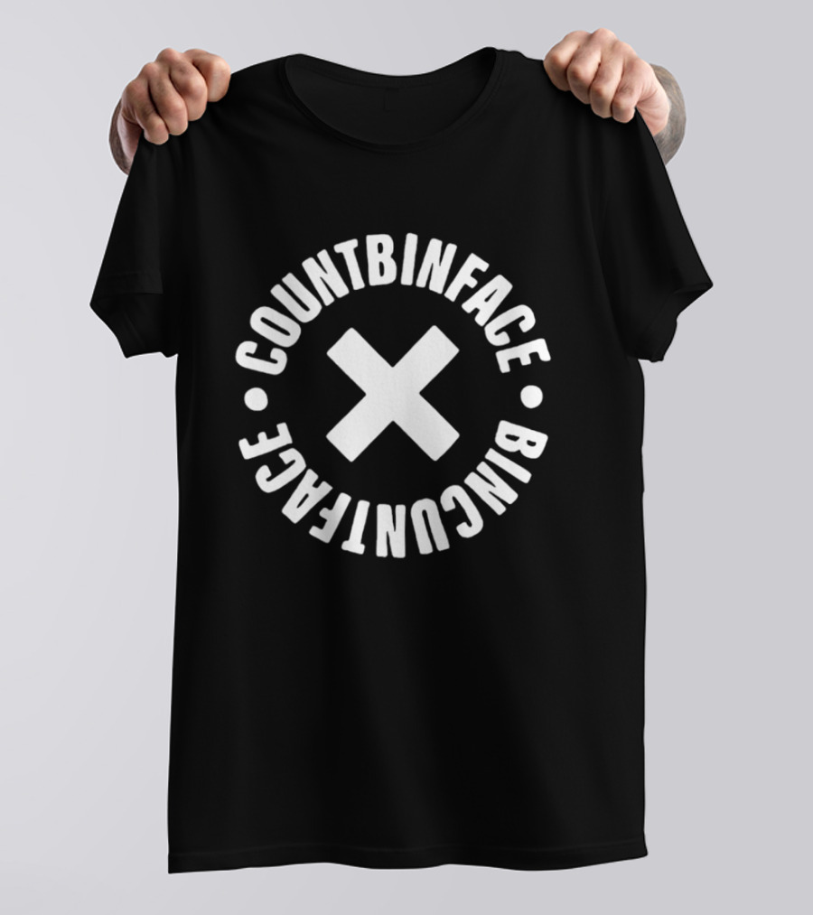 Countbinface Bincuntface Circular X T-Shirt
