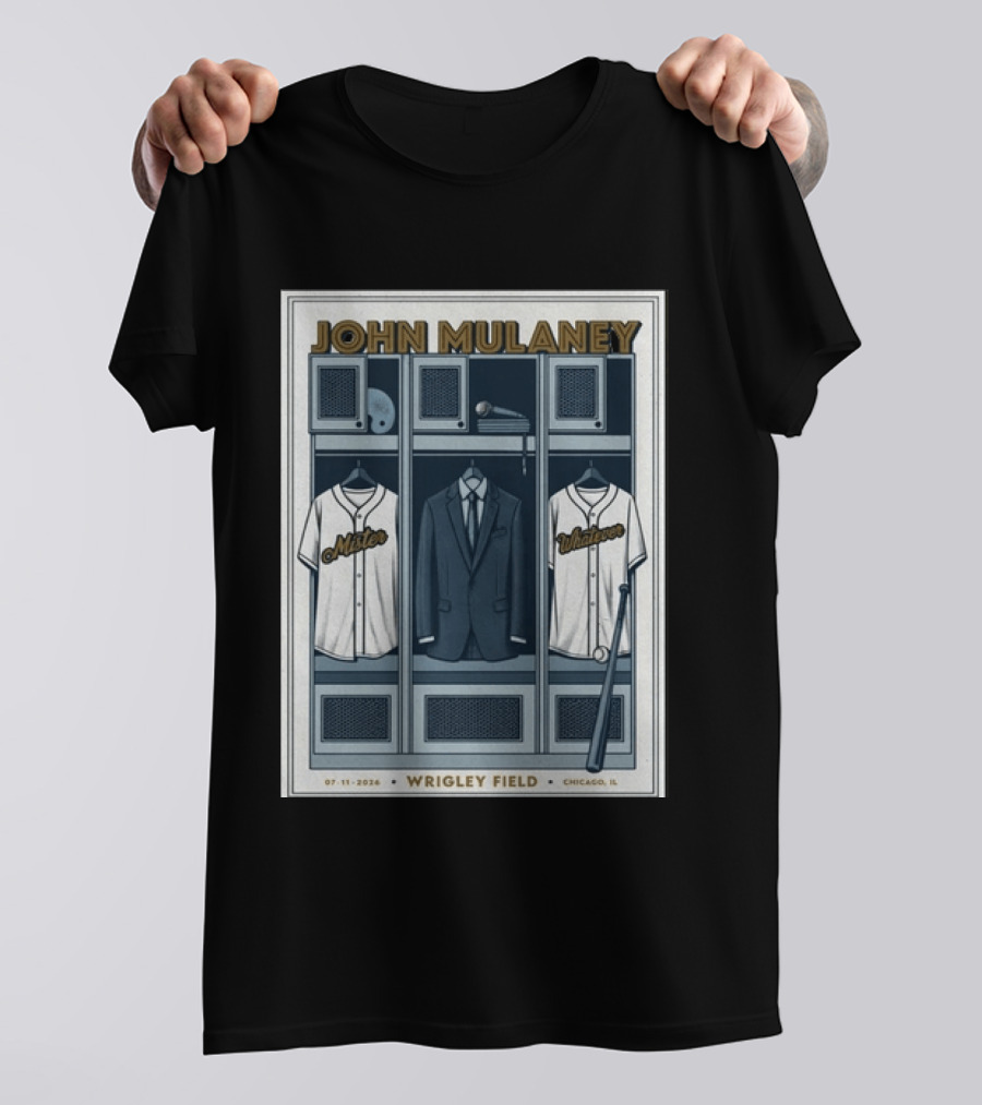 John Mulaney Mister Whatever Wrigley Field Chicago July 11 2026 T-Shirt