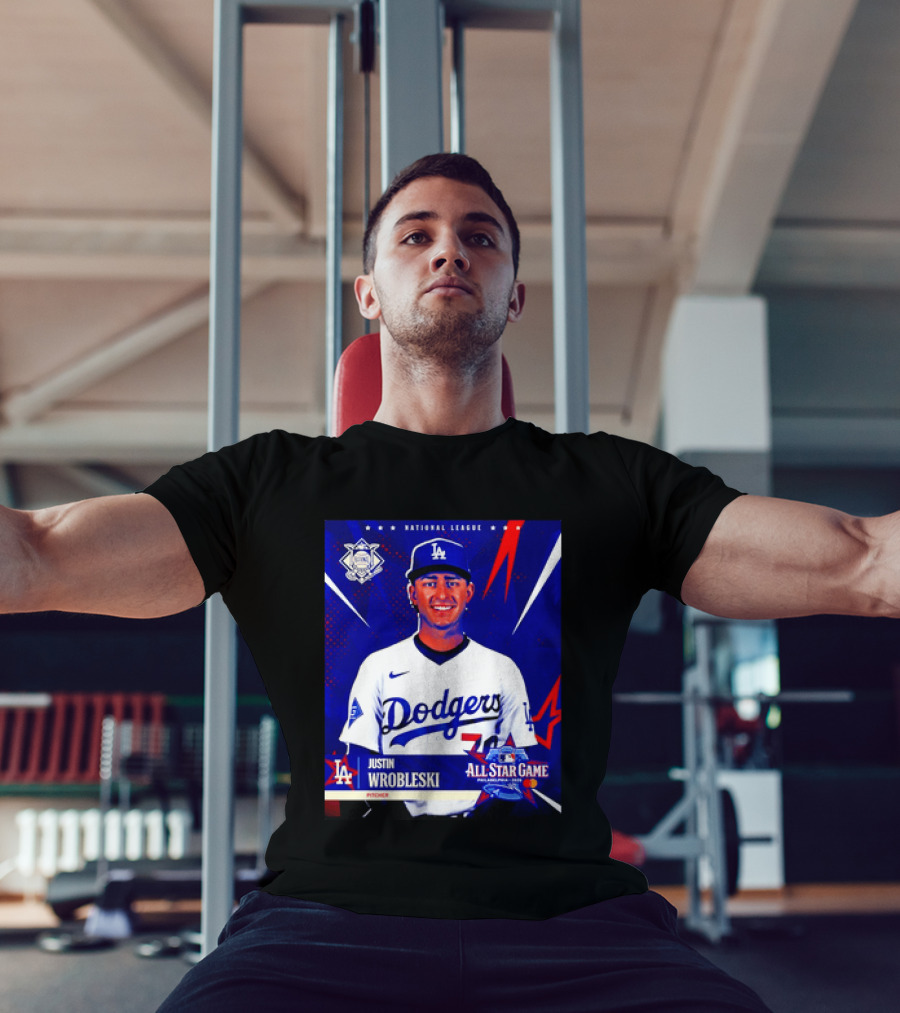 Justin Wrobleski Los Angeles Dodgers 2026 All Star Game National League T-Shirt