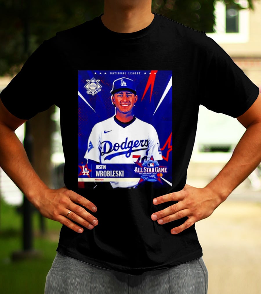 Justin Wrobleski Los Angeles Dodgers 2026 All Star Game National League T-Shirt