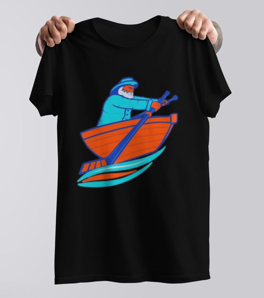 Islanders Fisherman New York NHL Team 26 T-Shirt