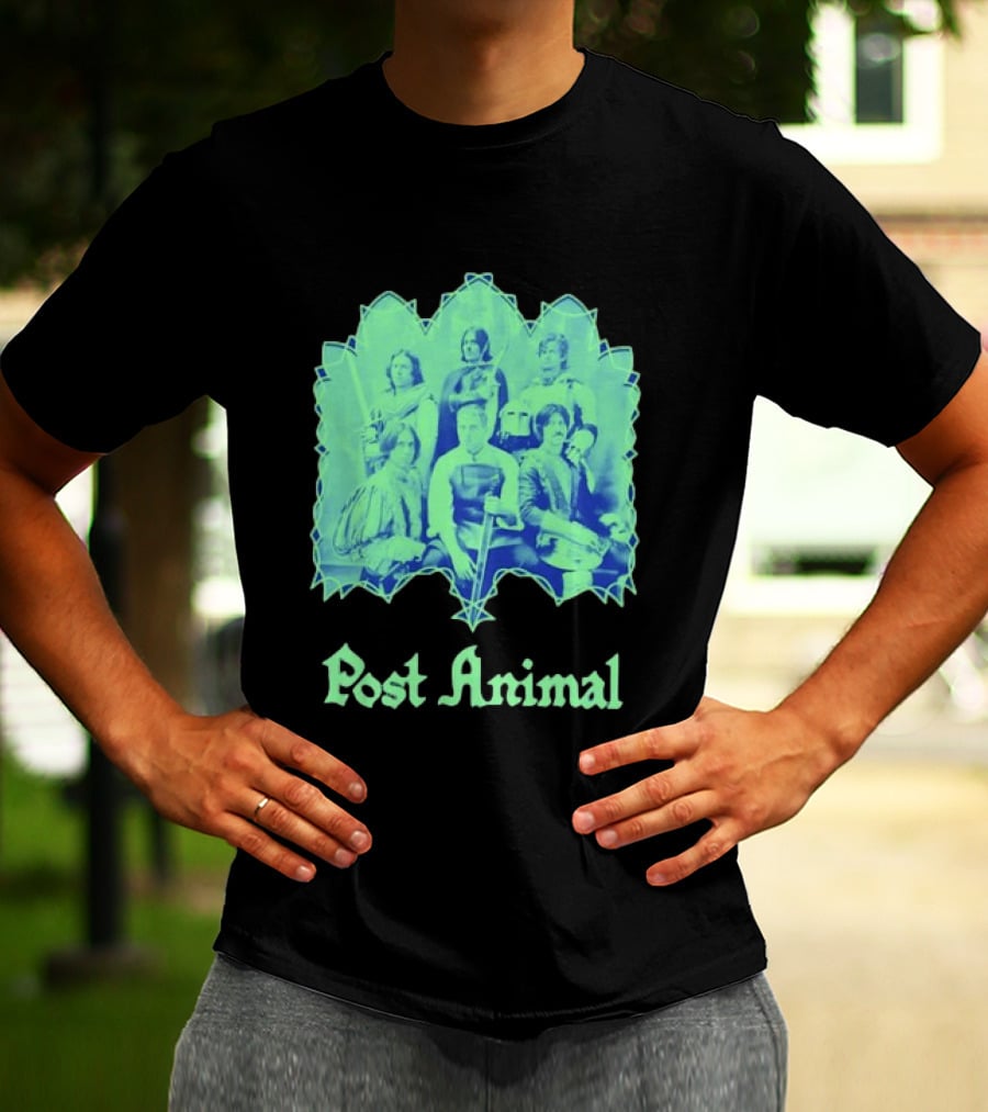 Post Animal Band Members Knight Fantasy Medieval T-Shirt