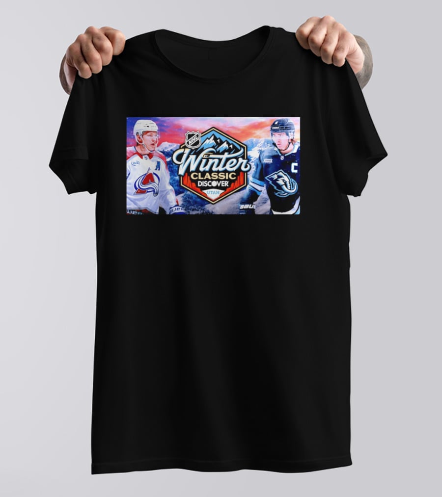 NHL Winter Classic Discover Utah Colorado Avalanche Vs Mammoth T-Shirt