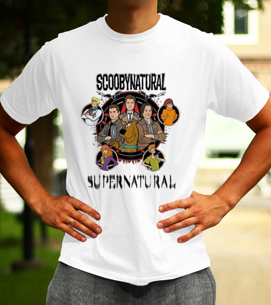 Scoobynatural Supernatural Crossover Featuring Iconic Characters For Fans Of Both Worlds T-Shirt
