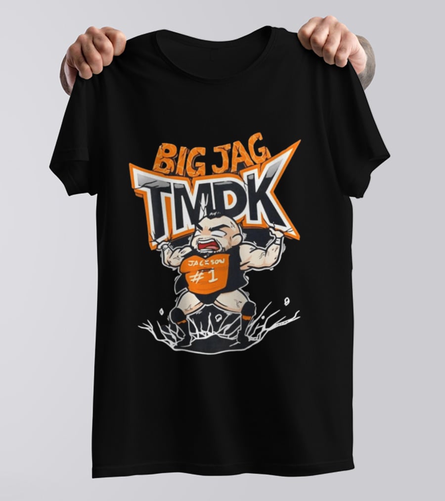 Big Jag TMDK Cartoon Wrestler Jackson #1 T-Shirt