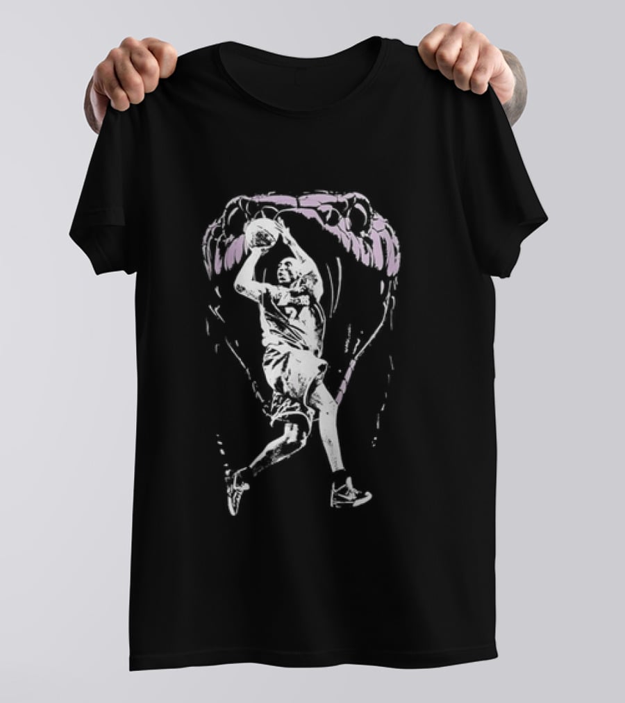 Black Mamba Kobe Bryant LA Lakers Basketball Shooting Action T-Shirt