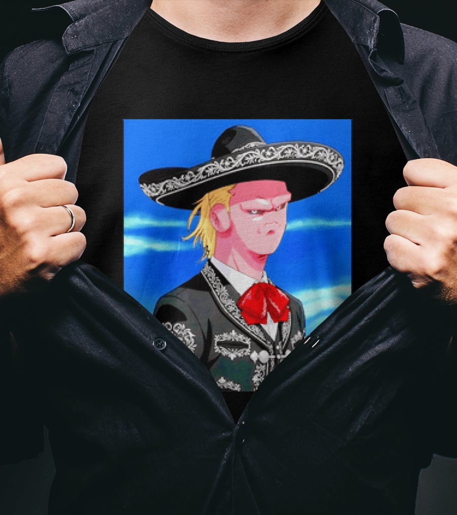 Majin Buu Mariachi Charro Dragon Ball Z Haaland Fusion T-Shirt