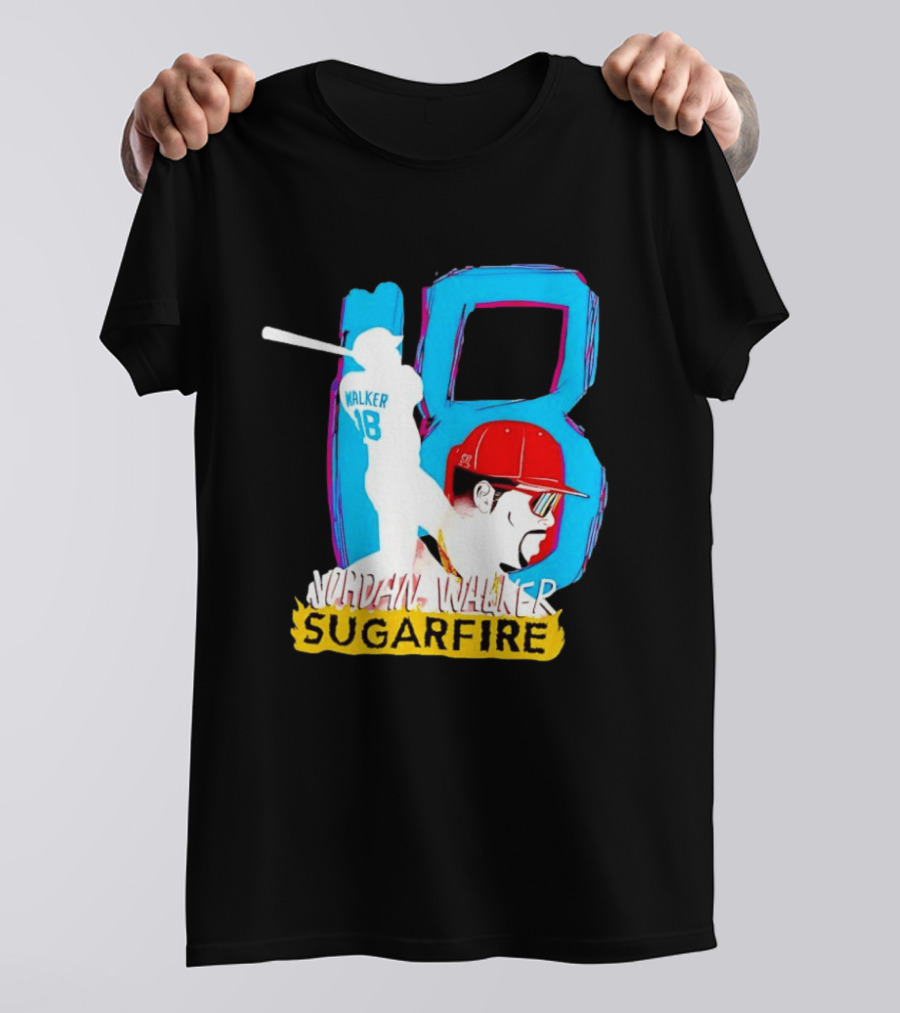 Jordan Walker Sugarfire St. Louis Cardinals Home Run Derby Champ 18 Baseball T-Shirt