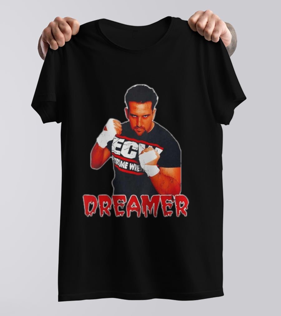 ECW Extreme Wrestling Tommy Dreamer Fighting T-Shirt