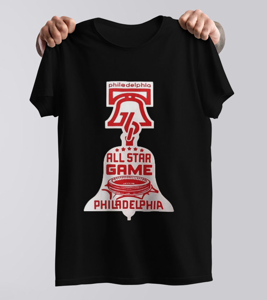 Philadelphia 76 All Star Game Liberty Bell Stadium T-Shirt