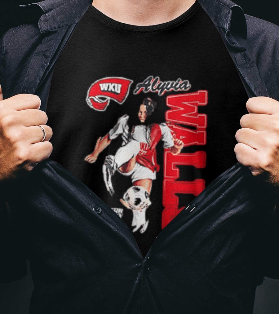 Western Kentucky University Soccer Alyvia Walls WKU T-Shirt