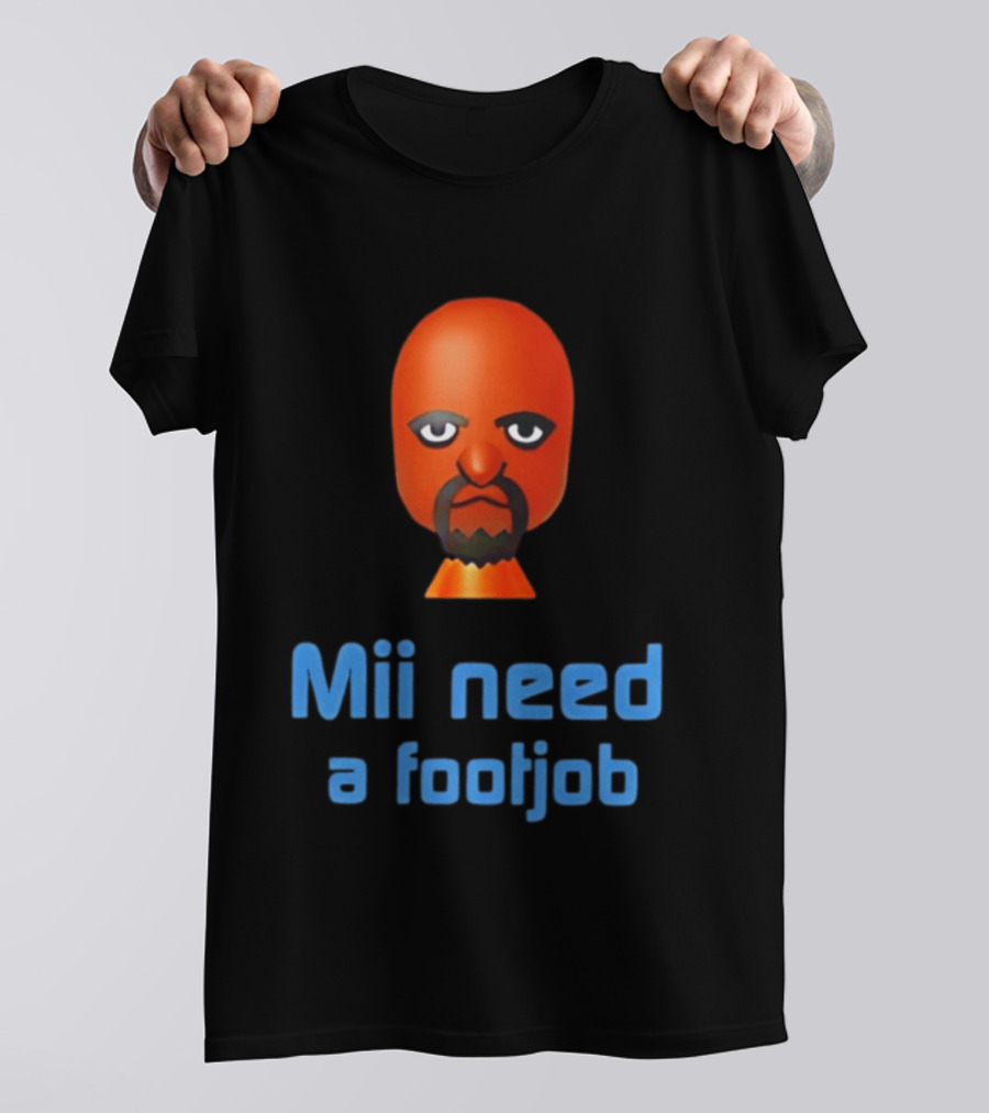 Wii Sports Mii Need A Footjob T-Shirt