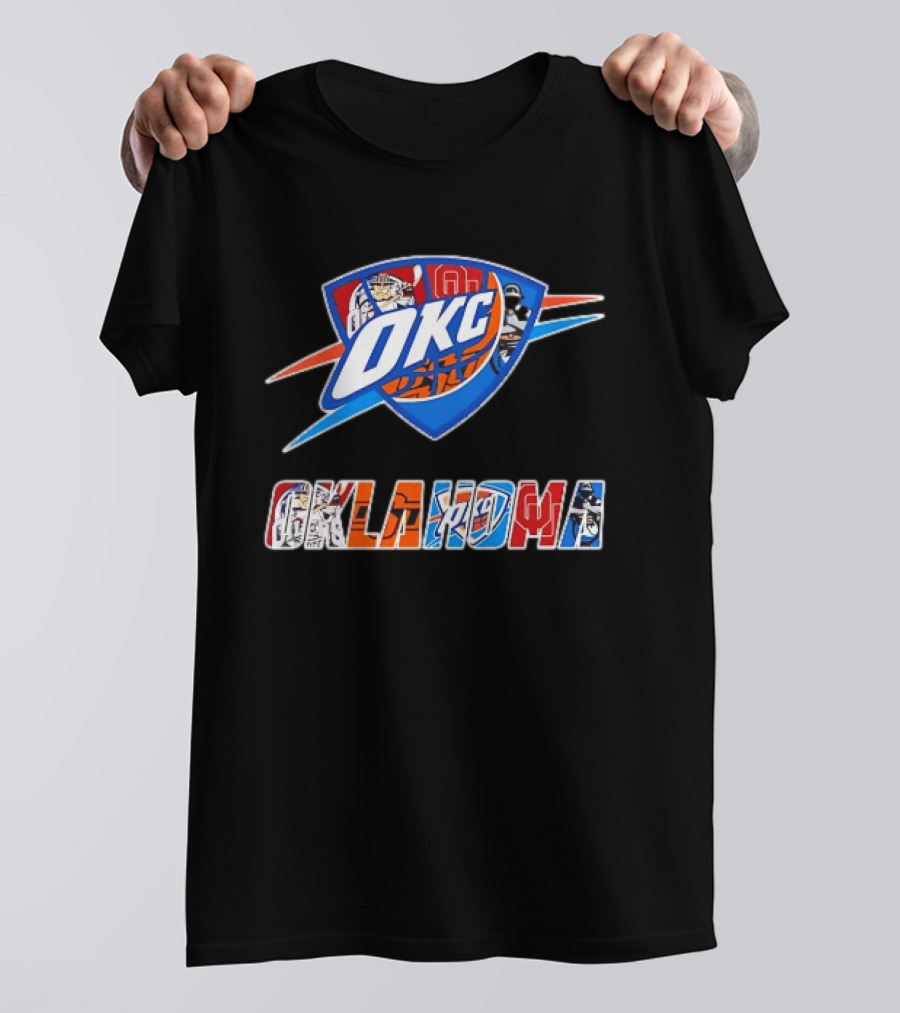 Oklahoma OKC Thunder Sooners Oilers Sports Fan Gear T-Shirt