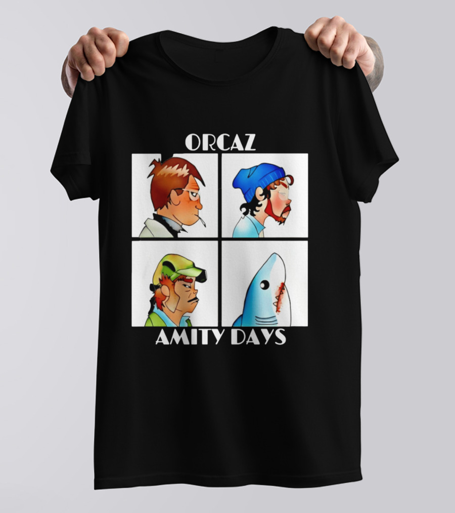 Orcaz Amity Days Demon Days Jaws T-Shirt
