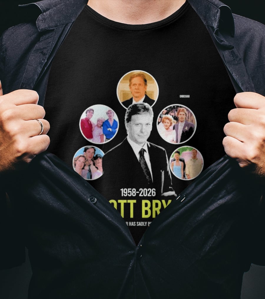 Scott Bryce 1958 2026 Veteran TV Actor Remembered T-Shirt