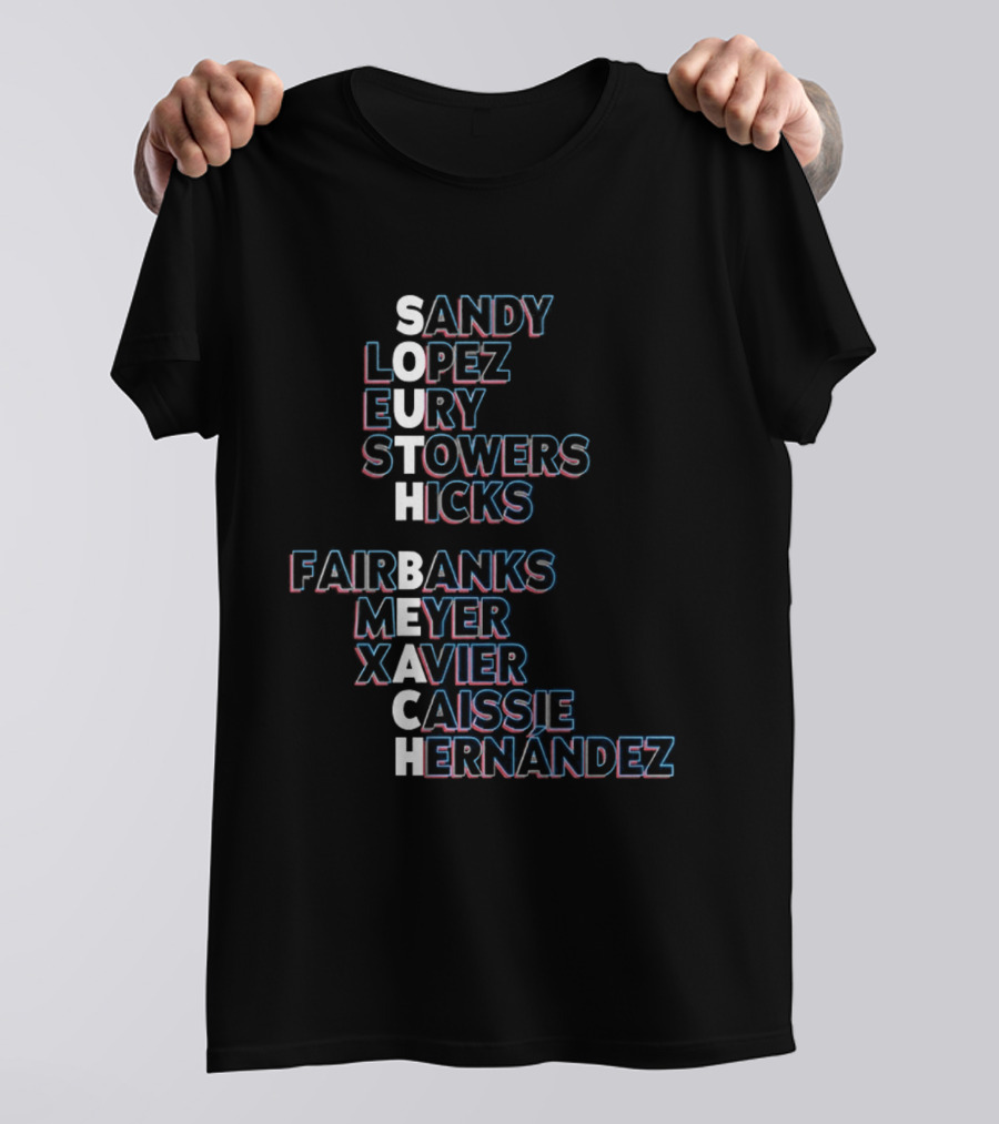 Sandy Lopez Eury Stowers Hicks Fairbanks Meyer Xavier Caissie Hernández South Beach T-Shirt