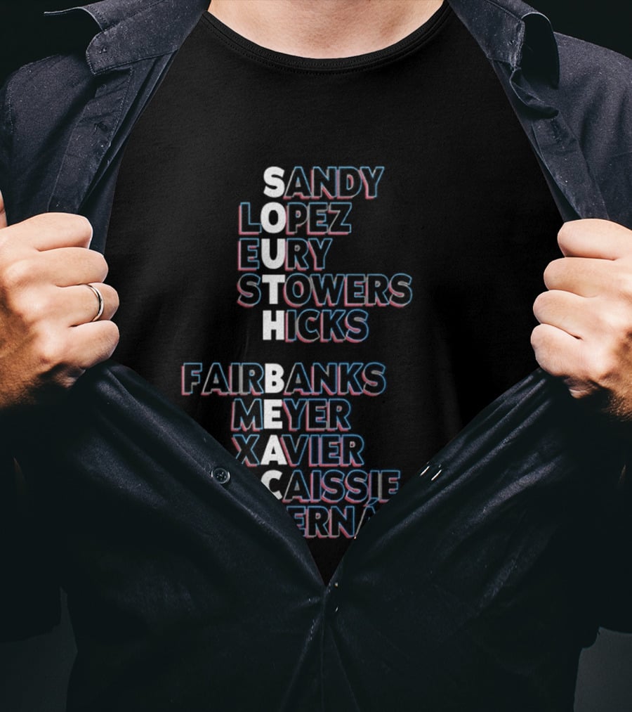 Sandy Lopez Eury Stowers Hicks Fairbanks Meyer Xavier Caissie Hernández South Beach T-Shirt