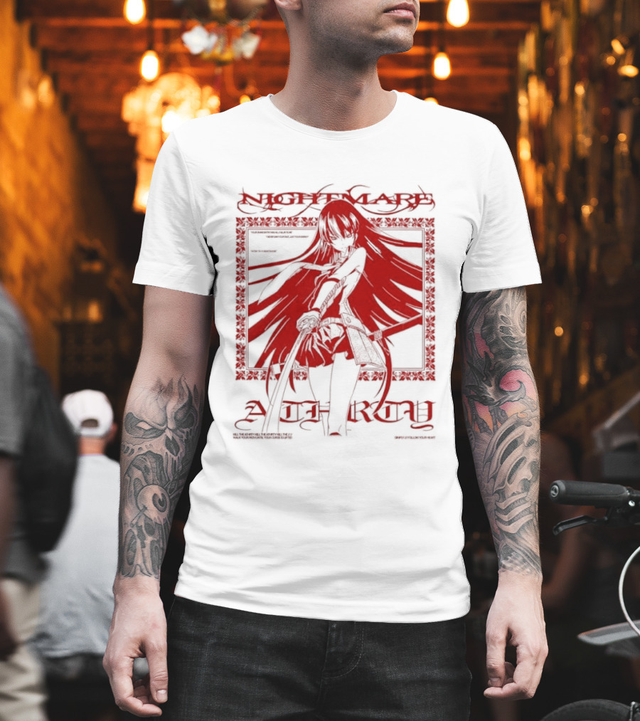 Akame Akame Ga Kill Nightmare Anime Character Grand Entry Red T-Shirt