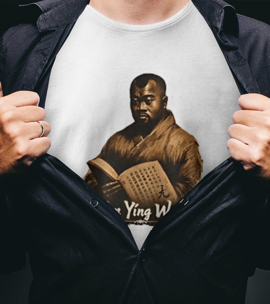 Kan Ying West Book Meme Kanye Mashup T-Shirt