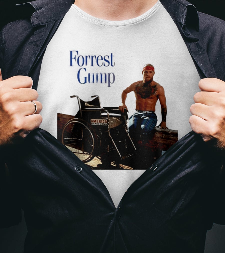 Forrest Gump Conor McGregor America One Kind Of Place T-Shirt