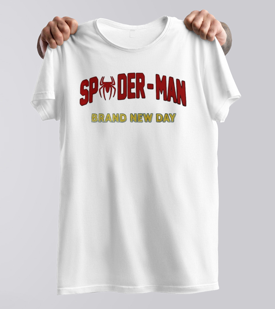Spider Man Brand New Day Embroidered T-Shirt